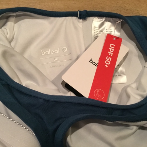 Women's Steel Blue Athletic Training One Piece Bathing Suit - Picture 9 of 9